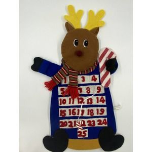 Fourstar Group Inc. 2007 Reindeer Hanging Advent Calendar Christmas
